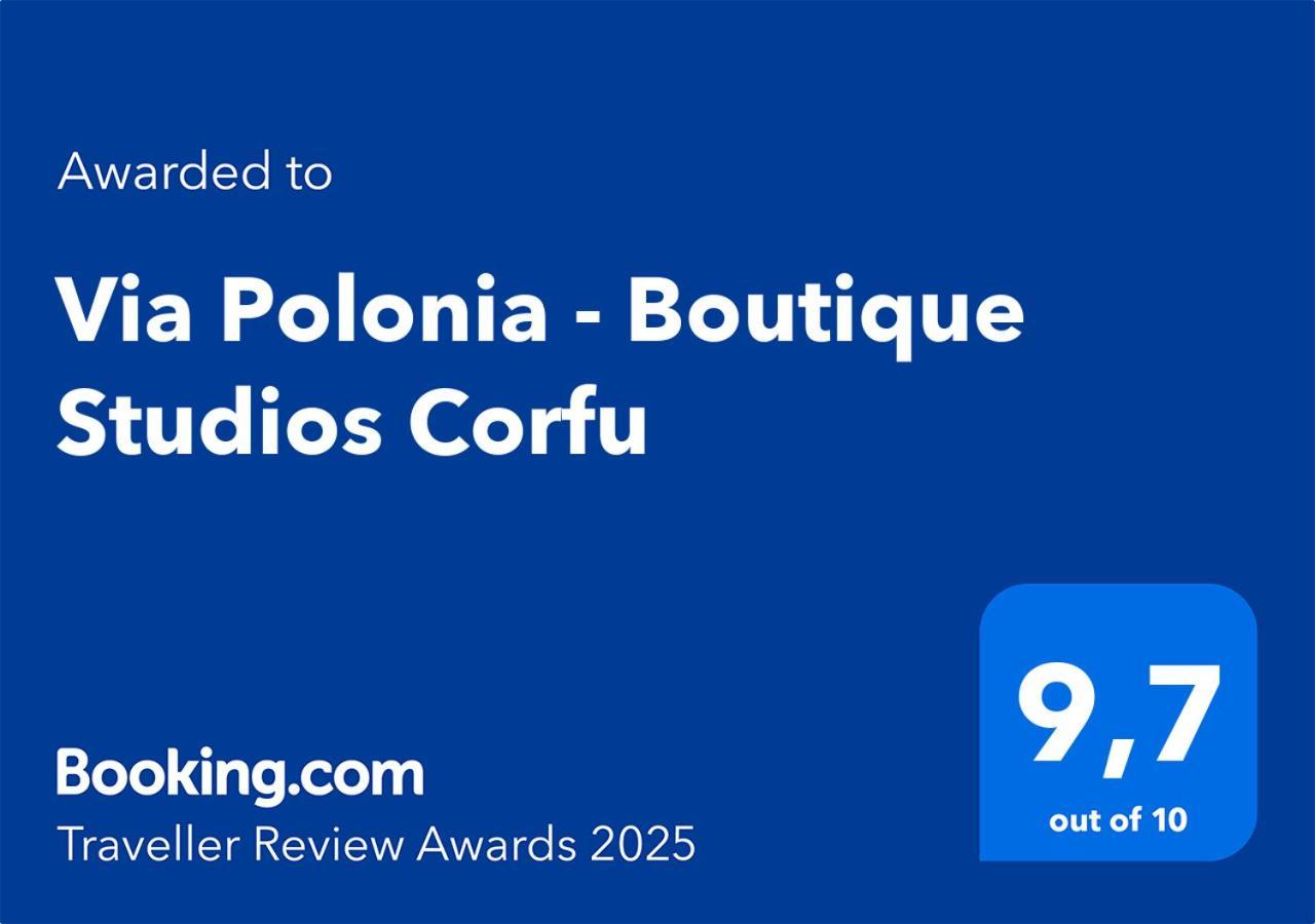 Via Polonia - Boutique Studios Corfu Agios Georgios  Exterior photo